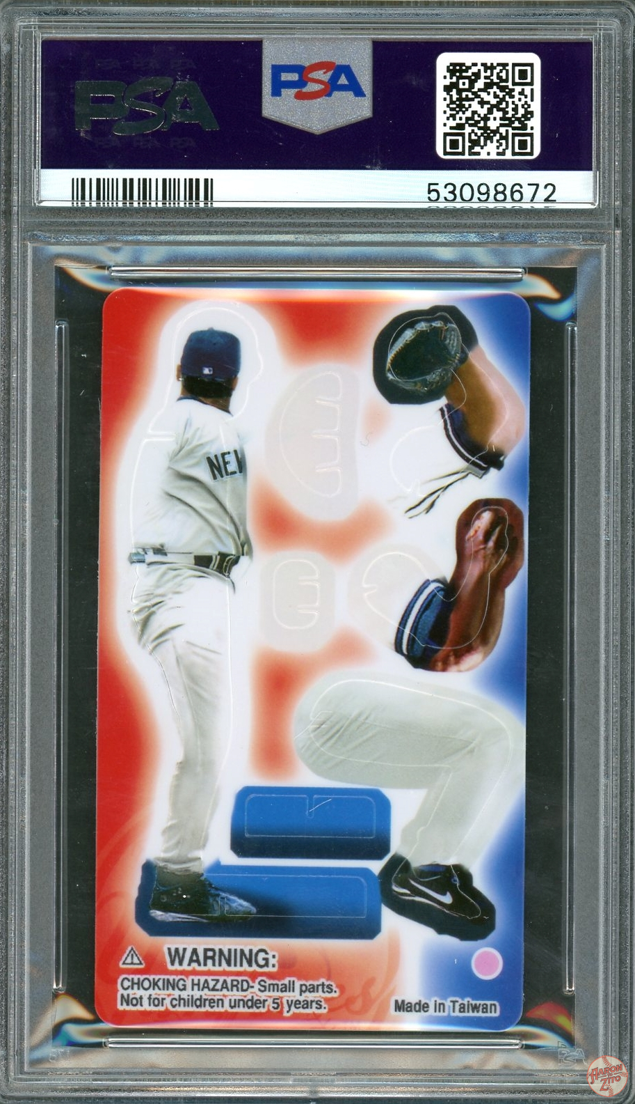 2003 Fleer 3D Pitching No Stripes Mariano Rivera PSA 10 POP 4 672