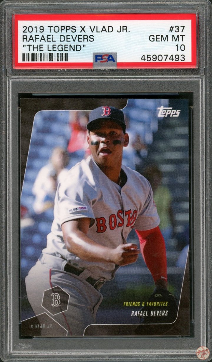 Topps X Vlad Jr Rafael Devers The Legend Psa Pop