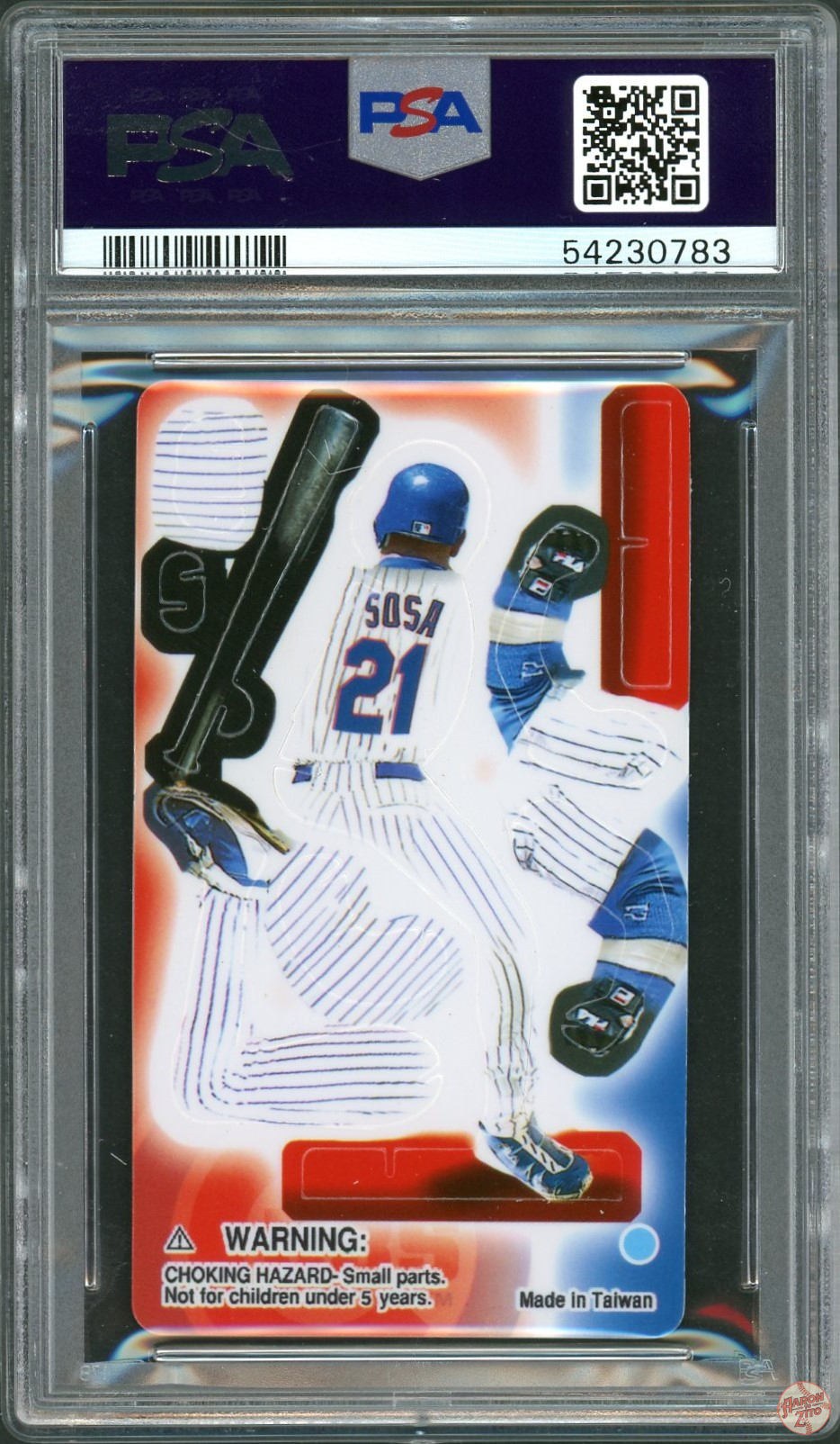 Fleer D Sammy Sosa Batting Pinstripes Psa Pop Aaron