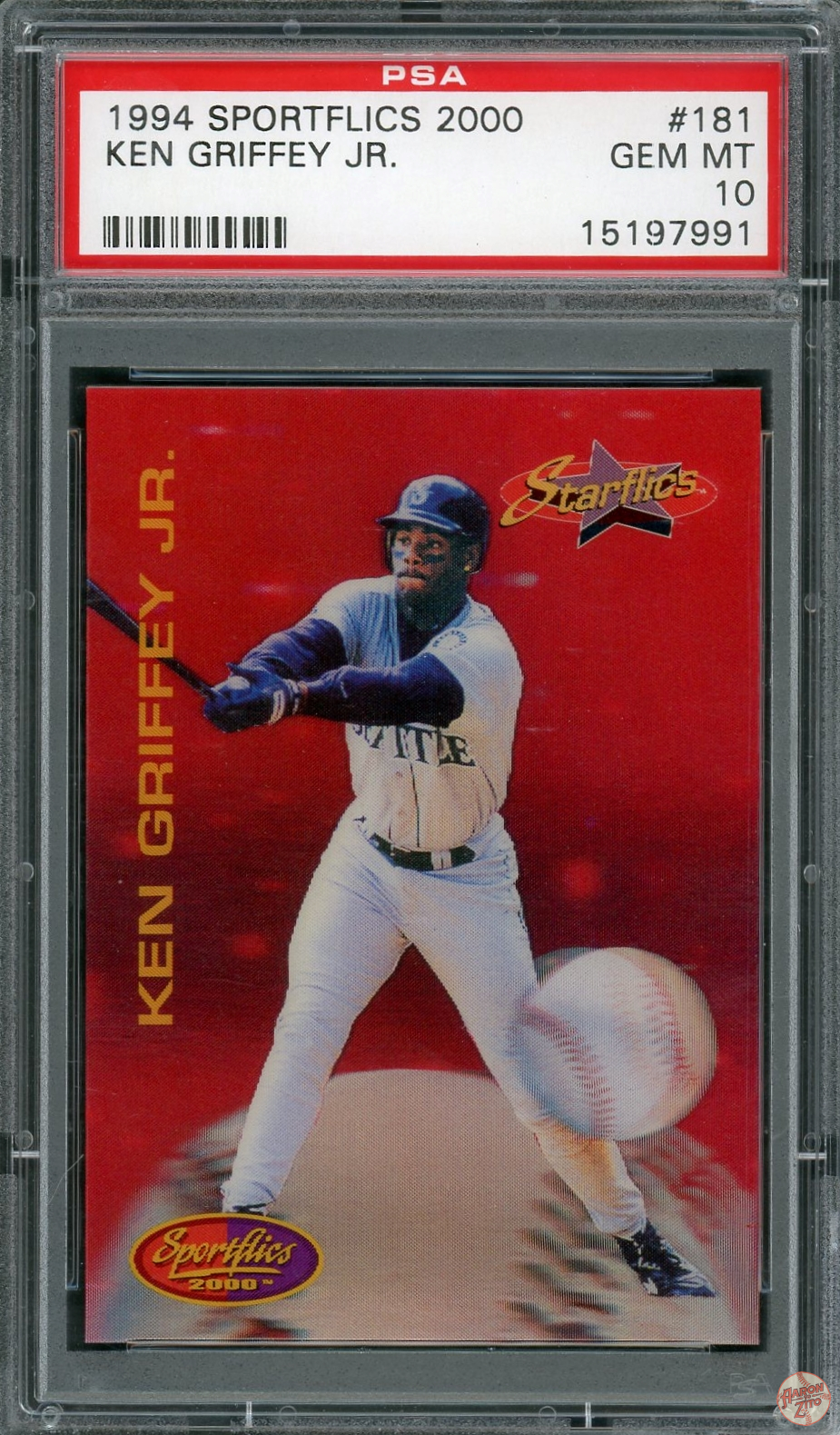 1994 Sportflics 2000 Ken Griffey, Jr. #181 PSA 10 POP 23 (991) – Aaron ...