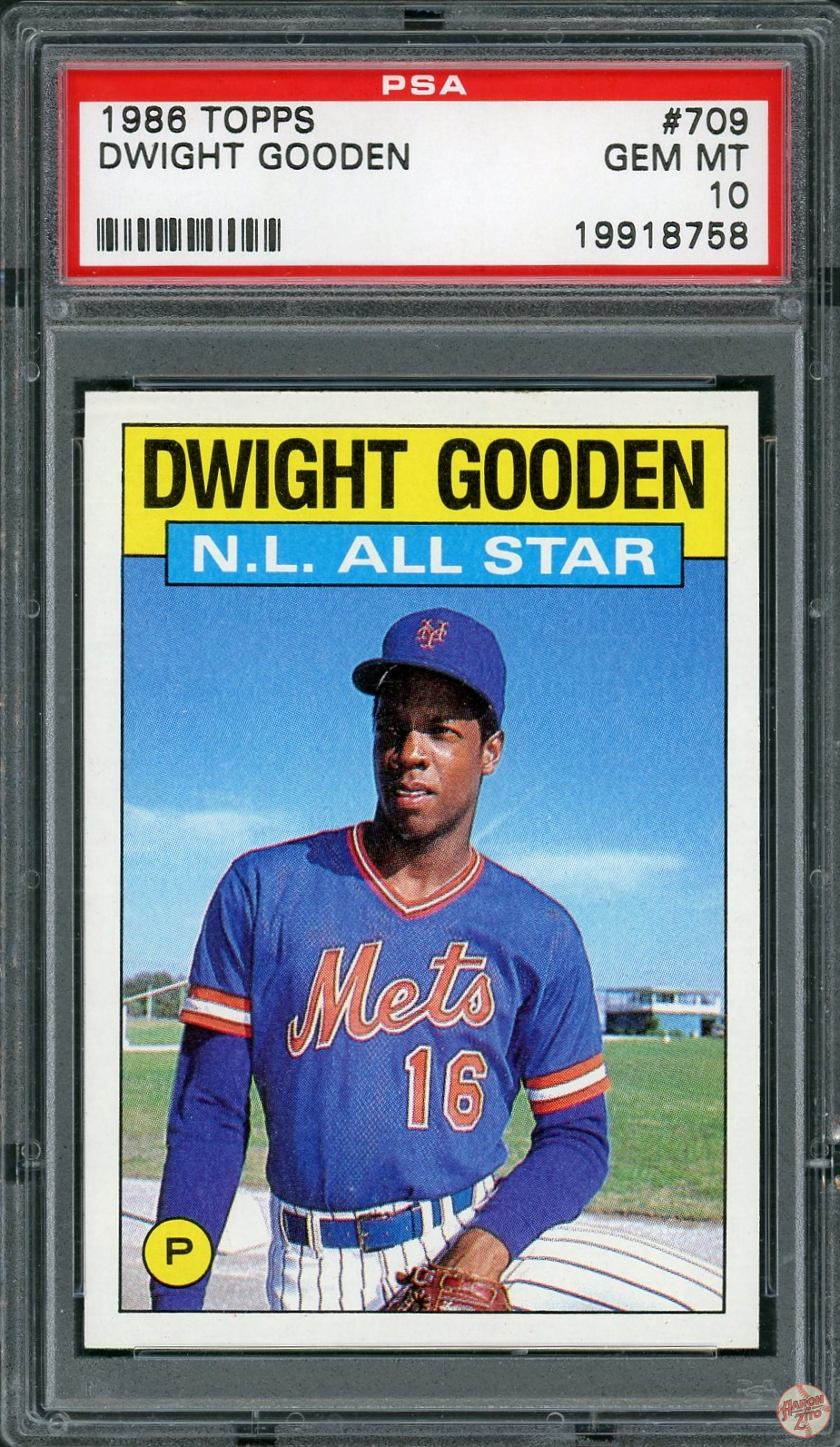 Dwight Gooden 1985 Topps Collectors Series 16 