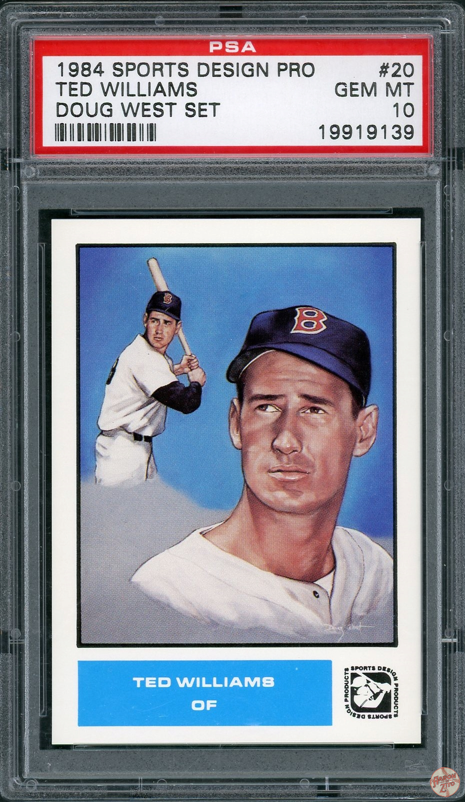 PSA 10 Ted Williams sold POP 1