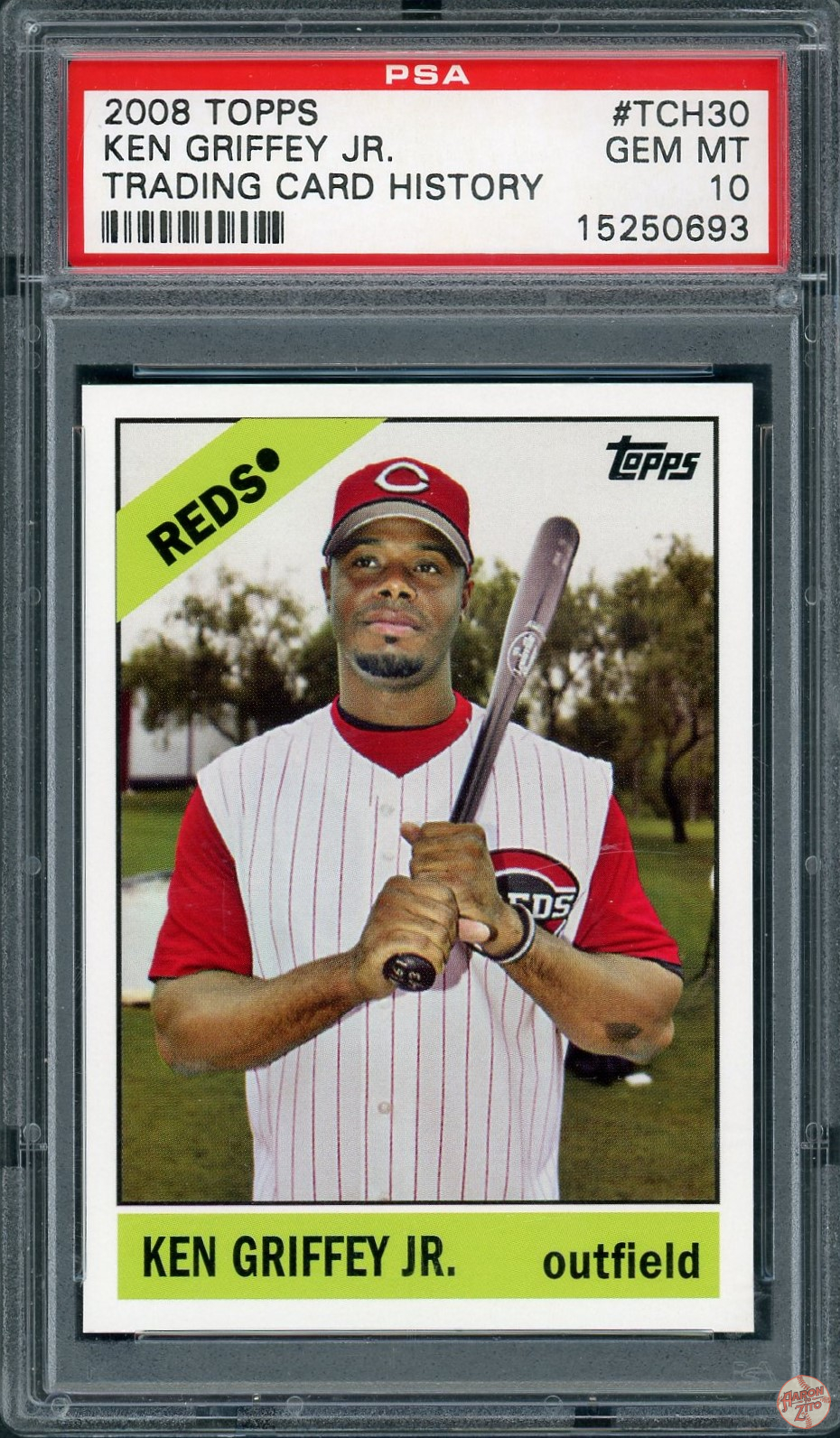 2008 Topps Trading Card History Ken Griffey Jr. #TCH30 PSA 10 POP 11 ...