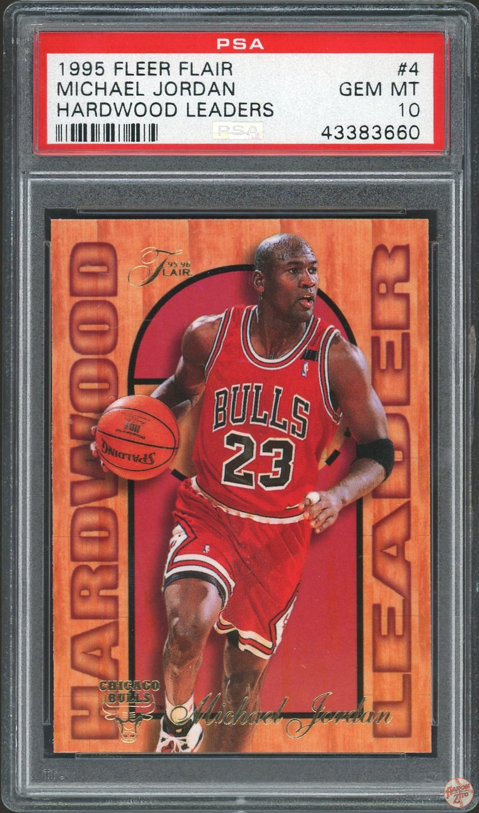 1995 Fleer Flair Hardwood Leaders Michael Jordan #4 Psa 10 Pop 84 (660 